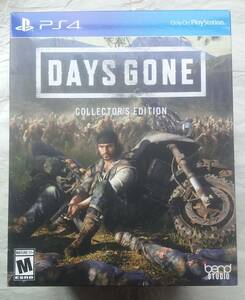 北米版　PS4 Days Gone Collector's Edition デイズゴーンコレクターズエディション