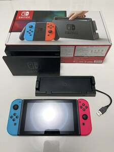 ■ Nintendo Switch ネオンブルー・ネオンレッド ニンテンドースイッチ 本体 中古 ■