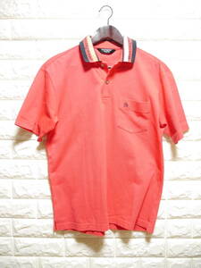 F4 * MUNSINGWEAR GlandSlam * Munsingwear wear Grand s Ram polo-shirt red series used size M