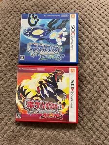 ※値下げ不可※ ポケットモンスター オメガルビー アルファサファイア ポケモン ニンテンドー3DSソフト