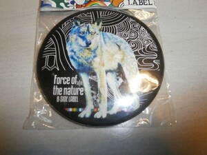 B-SIDE LABEL force of the natura イヌ　バッジ