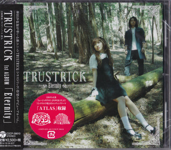 【即決】【CD】未開封新品　■ TRUSTRICK ( 神田沙也加×Billy ) Ｅｔｅｒｎｉｔｙ（通常盤）