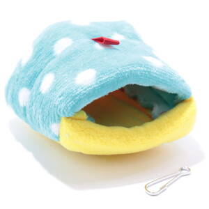 a06521b house winter cushion bed small animals sleeping bag hedgehog hamster morumoto chinchilla hammock ( green )[ outlet ]