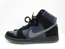 [即日発送] NIKE ナイキ SB DUNK HIGH TRD QS ダンクハイ GINO IANNUCCI 881758-001 メンズ Size28cm 黒/紺 ブラック/グラファイト 331_画像3