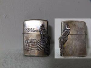 Zippo HARLEY-DAVIDSON ジッポー ハーレーダビッドソンオイルライター可動品・1点