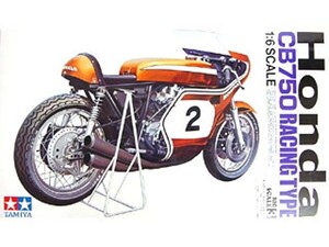 # valuable goods #1/6 Honda Dream CB750 racing type Tamiya 1/6 motorcycle series No.003 scale :1/6 (TAMIYA)