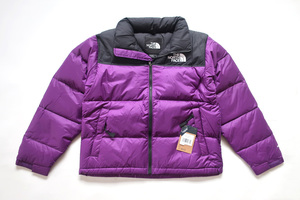 (M)The North Face1996 RETRO NUPTSE JACKETノースフェイスヌプシダウンジャケットアメリカ版Purple