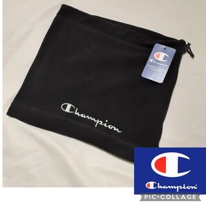 ラスト一点★新品 正規品 フリース チャンピオン ネックウォーマー 黒 ブラック メンズ