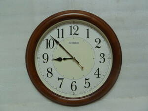◆シチズン CITIZEN◆ 掛時計◆ 柱時計◆ 丸時計◆ 8MG798-0◆直径 33cm