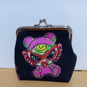 がま口ポーチ ハンドメイド