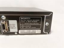 【美品】SONY ソニー blu-ray HDD ブルーレイレコーダー BD DVD BDZ-AT300S 電源ケーブル リモコン B-CASカード付き 動作品_画像9