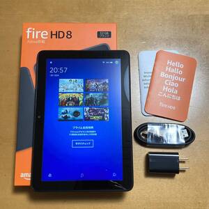 @Amazon Kindle Fire HD 8 タブレット ブラック (8インチHDディスプレイ) 32GB@
