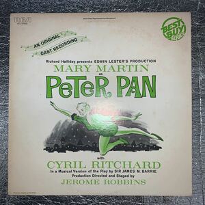 Peter Pan オリジナル Cast Recording LP - 1964 - Mary Martin - RCA /AYL1-3762