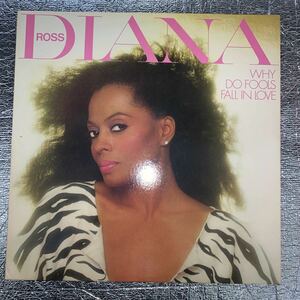 DIANA ROSS US Orig 見開き LP WHY DO FOOLS FALL IN LOVE AFL1-4153 ダイアナロス