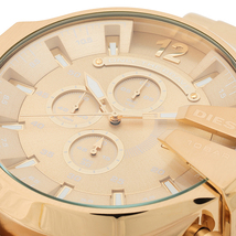 【1年保証】DIESEL ディーゼル 腕時計 DZ4360 メンズ クロノグラフ MEGA CHIEF メガチーフ ゴールド_画像7