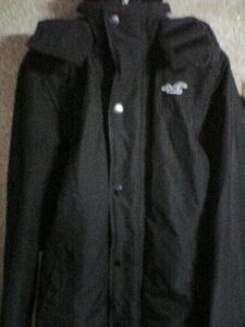 【HOLLISTER CALIFORNIA】ホリスターカリフォルニア メンズ フード付オールウェザージャケット上着 Sサイズ 黒★all weather jacket