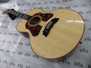 レア 生産完了品 堀内孝雄 Signature Morris モーリス オール単板 ダブルピックガード MJ-112TH アコースティックギター