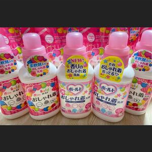 P&G ボールド 香りのおしゃれ着洗剤 本体ボトル5本&詰め替え用19パック 合計24本 柔軟剤入り おしゃれ着洗剤