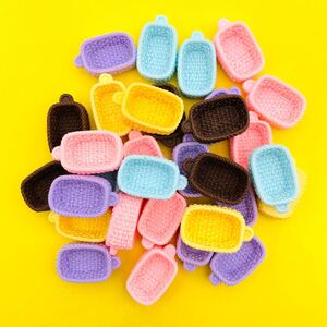 カゴ 100pcs 1200円 デコパーツ 大量