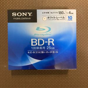 新品未使用 SONY ブルーレイディスク Blu-ray Disc BD-R