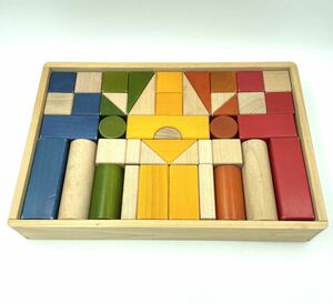 ◯カラー 積み木 木製◯ つみき　木製おもちゃ 知育