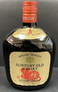 未開栓 古酒 SUNTORY OLD サントリー オールド WHISKY ウイスキー 干支ラベル 子 ネズミ 特級 760ml 43%