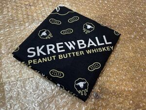 【新品】スクリューボール　ピーナッツバターウイスキー（Skrewball Peanut Butter Whiskey）　バンダナ　144909
