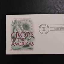 ★アメリカ初日カバー！America First days Issue 2006 crops of the americans 　　　送料84円_画像3