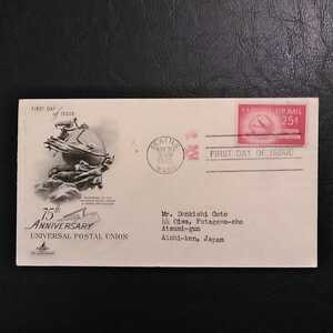 ★アメリカ初日カバー！America First days Issue 1949年　US postal air mail 　　　送料84円