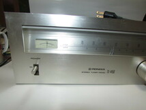 AM/FMステレオチューナー☆PIONEER TX-4450☆FMラジオ・FMラジオ・受信確認済み☆日本製☆FM Stereo Tuner _画像2