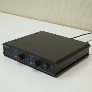 TOA ティーオーエー IR-702T オフィス家電 ブラック 赤外線 チューナー 調整機器 OA機器 電波 サウンド 受信 据え置き型 BR4643 中古