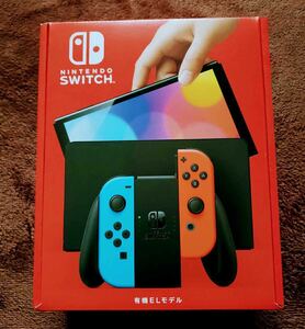 （新品未使用）Nintendo Switch有機ELモデル ネオンブルー ネオンレッド