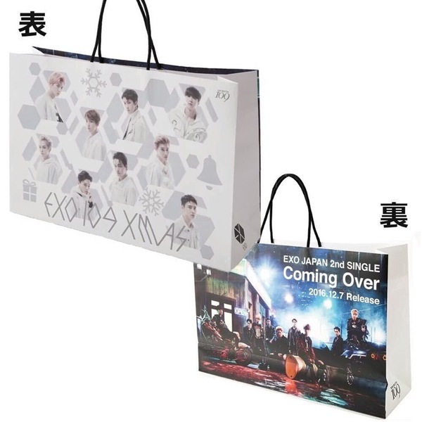 EXO 109 ショッパー 紙袋 トレカ photocard
