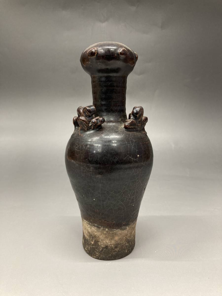ヤフオク! -「黒釉」(東南アジア) (陶芸)の落札相場・落札価格