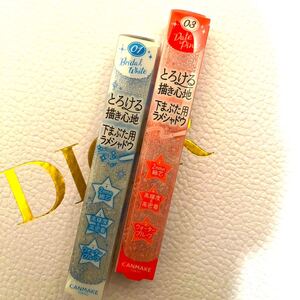 キャンメイク限定クリーミータッチパール02&03
