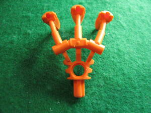 * Lego -LEGO*32506* Bionicle * axle attaching Bionicle Claw * orange *USED