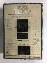 当時物 ツクダオリジナル グレートエスケープ 大脱走 LSI コンポ 昭和 レア _画像2