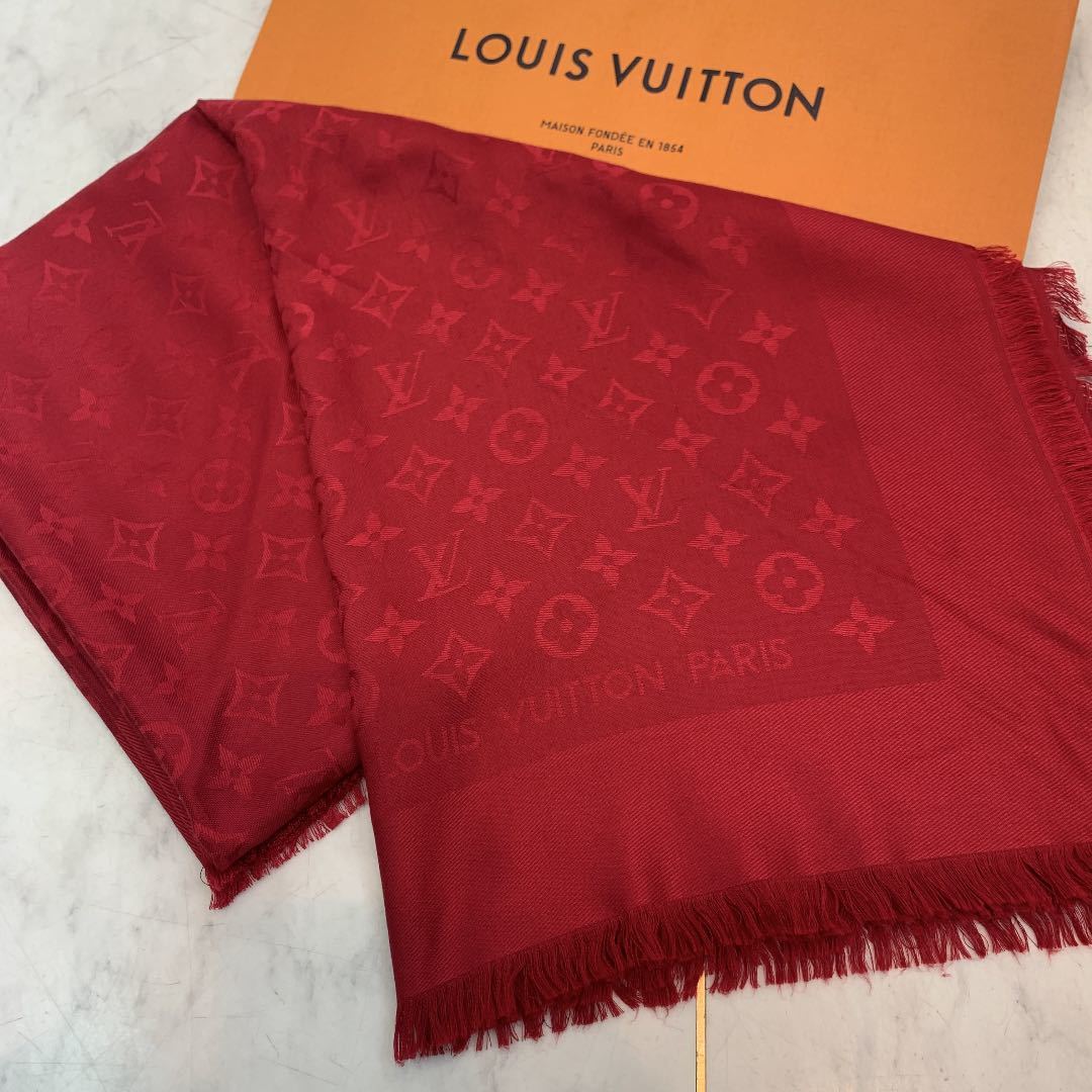 オンラインストア 二度使用 ルイヴィトン Louis Vuittonショール