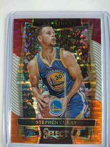 Stephen Curry 2016-17 Panini Select Prizm Tri-Color ステフィン・カリー 