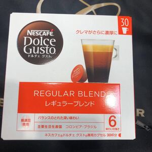 コストコ ドルチェグスト レギュラーブレンドカプセル30杯分×2箱