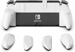 ラスト1点【有機ELモデル用】「NeoGrip」世界初の人間工学　交換可能グリップ　スイッチ　Nintendo switch ニンテンドースイッチ