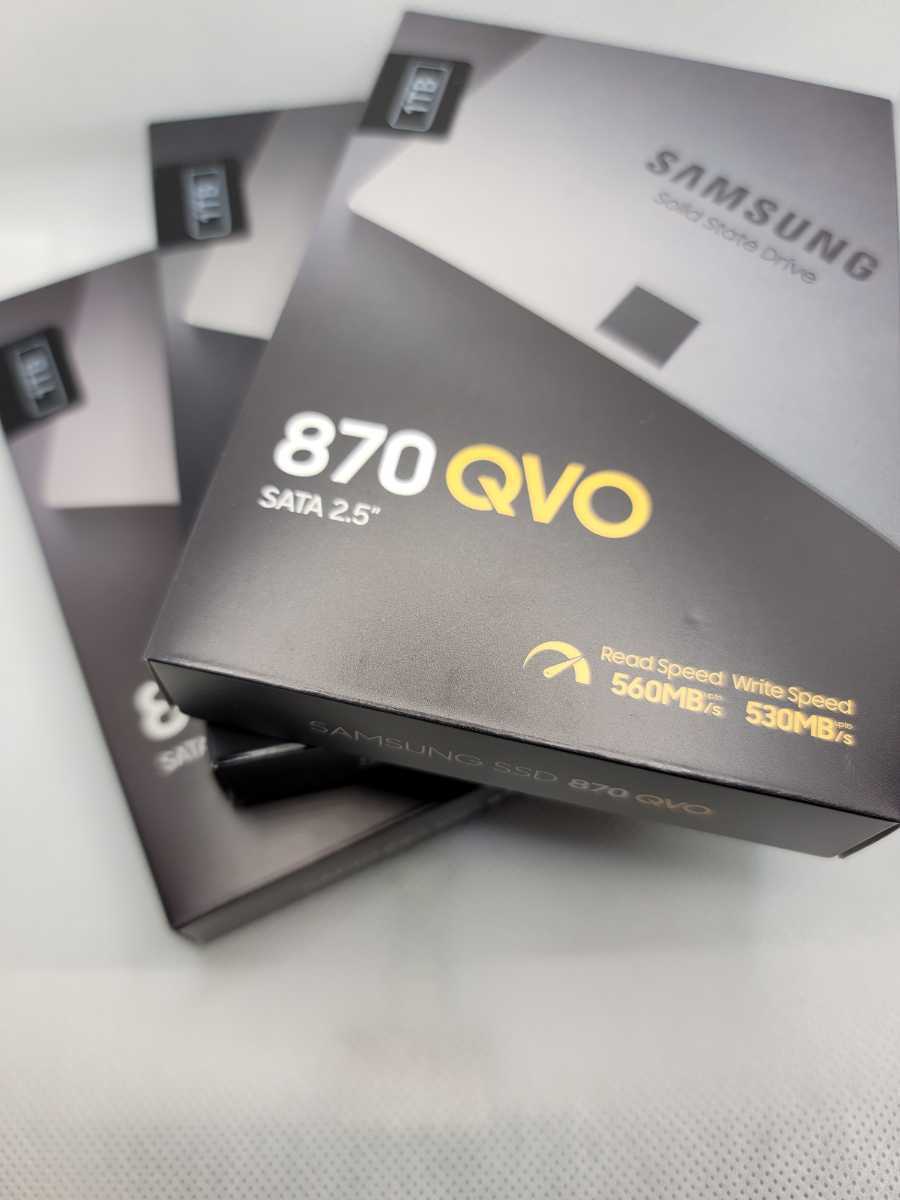 新品 未開封 Samsung 870 QVO サムスン SSD 1TB - rehda.com