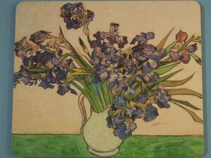 Vincent van Gogh "Irises in Vase" Mousepad (Manticore Products)