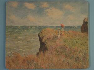 Claude Monet &#34;The Cliff Walk at Pourville&#34; Mousepad (Manticore Products)