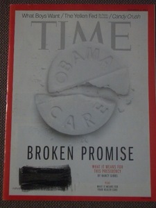 TIME Magazine タイム誌 12/2/2013 ◆ ジャンク品 ◆