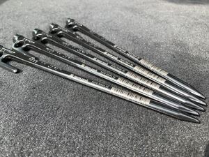 ★送料無料★新品★スノーピーク ソリッドステーク20㎝×5本☆ペグ★snowpeak★鍛造スチールペグ