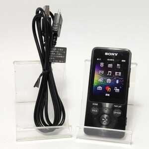 5500724【正常動作品】SONY NW-S15 WALKMAN 16GB ブラック 高音質 Bluetooth ノイズキャンセリング 送料無料 ソニー ウォークマン