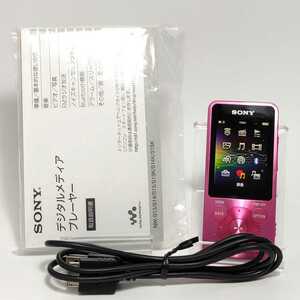 5159650【外装綺麗】SONY NW-S15 WALKMAN 16GB Bluetooth ノイズキャンセリング ソニー ウォークマン 送料無料 純正USBケーブル 