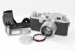 ☆良品☆Canon キヤノン(C2774) レンジファインダー・・ 50mm F1.8 カメラホルダー付き 動作確認済み