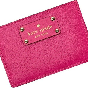 【新品】ケイトスペード KATE SPADE 名刺入れ ピンク カードケース